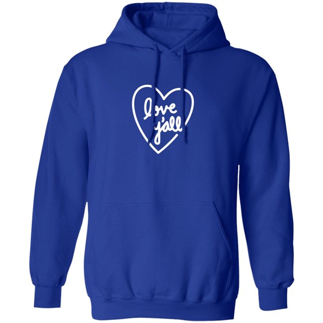 Addison Rae Merch Love Y’All Red Hoodie Addison Rae Merch Love Y’All Red Hoodie