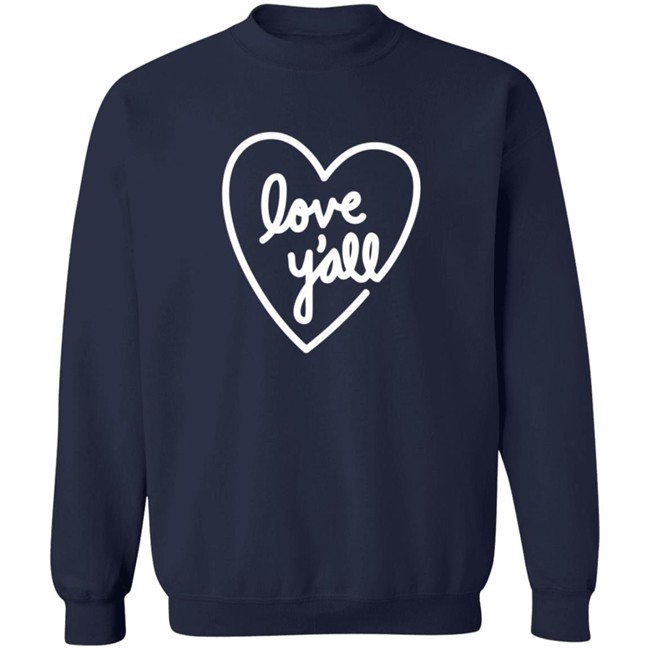 Addison Rae Merch Love Y’All Red Hoodie Addison Rae Merch Love Y’All Red Hoodie