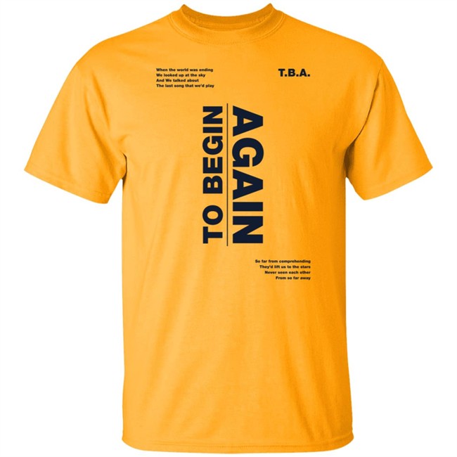 Ingrid Michaelson Tba To Begin Again Hoodie Ingrid Michaelson Tba To Begin Again Hoodie