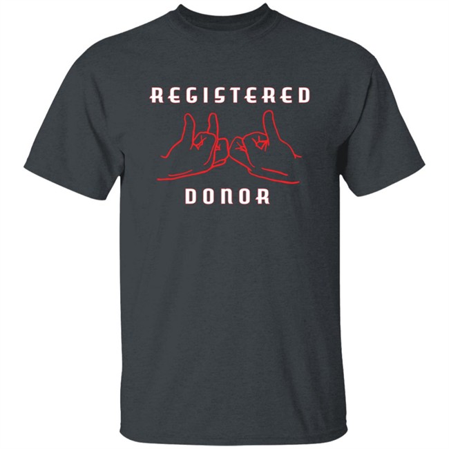 Nurselifern Merch Registered Blood Donor T Shirt Nurselifern Merch Registered Blood Donor T Shirt