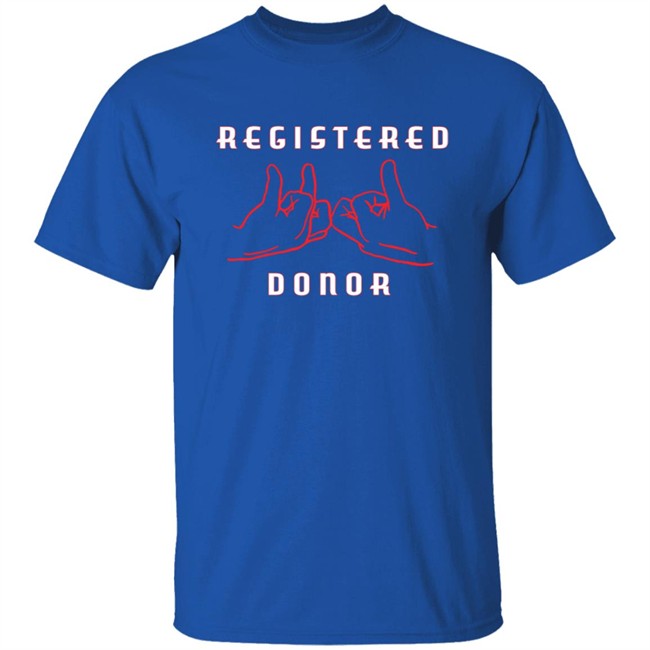 Nurselifern Merch Registered Blood Donor T Shirt Nurselifern Merch Registered Blood Donor T Shirt