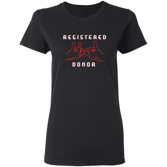 Nurselifern Merch Registered Blood Donor T Shirt Nurselifern Merch Registered Blood Donor T Shirt
