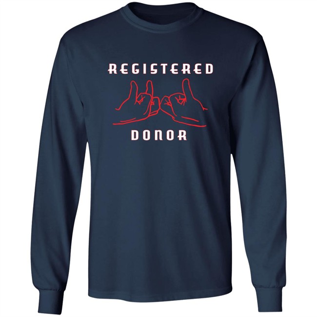 Nurselifern Merch Registered Blood Donor T Shirt Nurselifern Merch Registered Blood Donor T Shirt