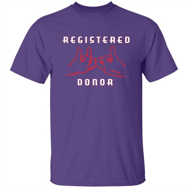 Nurselifern Merch Registered Blood Donor T Shirt Nurselifern Merch Registered Blood Donor T Shirt