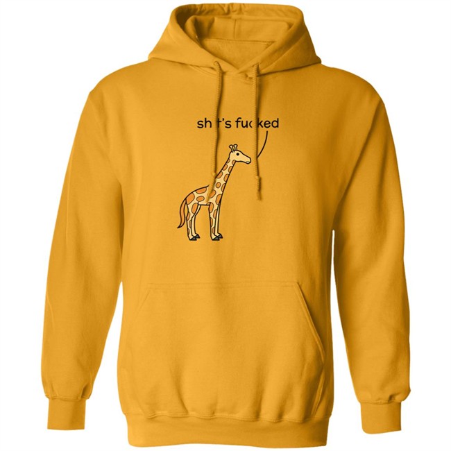Shopdinosaur Shit’S Fucked Giraffe Hoodie Aubriepesky Shopdinosaur Shit’S Fucked Giraffe Hoodie Aubriepesky