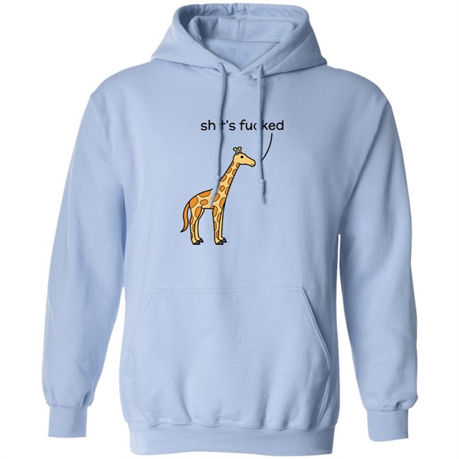 Shopdinosaur Shit’S Fucked Giraffe Hoodie Aubriepesky Shopdinosaur Shit’S Fucked Giraffe Hoodie Aubriepesky