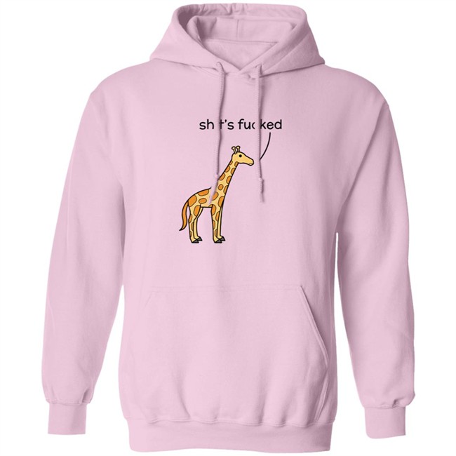 Shopdinosaur Shit’S Fucked Giraffe Hoodie Aubriepesky Shopdinosaur Shit’S Fucked Giraffe Hoodie Aubriepesky