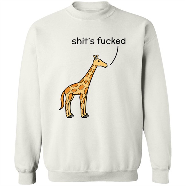 Shopdinosaur Shit’S Fucked Giraffe Hoodie Aubriepesky Shopdinosaur Shit’S Fucked Giraffe Hoodie Aubriepesky