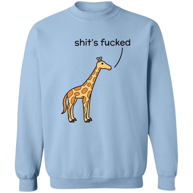 Shopdinosaur Shit’S Fucked Giraffe Hoodie Aubriepesky Shopdinosaur Shit’S Fucked Giraffe Hoodie Aubriepesky