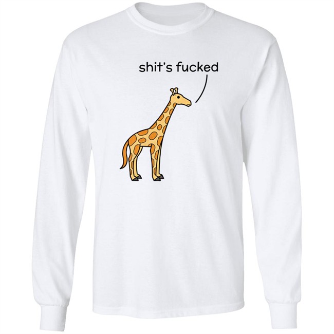 Shopdinosaur Shit’S Fucked Giraffe Hoodie Aubriepesky Shopdinosaur Shit’S Fucked Giraffe Hoodie Aubriepesky