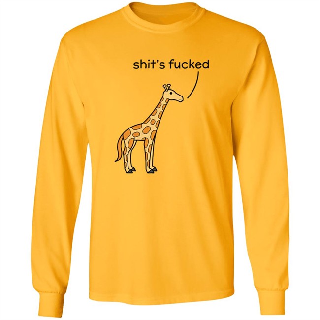 Shopdinosaur Shit’S Fucked Giraffe Hoodie Aubriepesky Shopdinosaur Shit’S Fucked Giraffe Hoodie Aubriepesky
