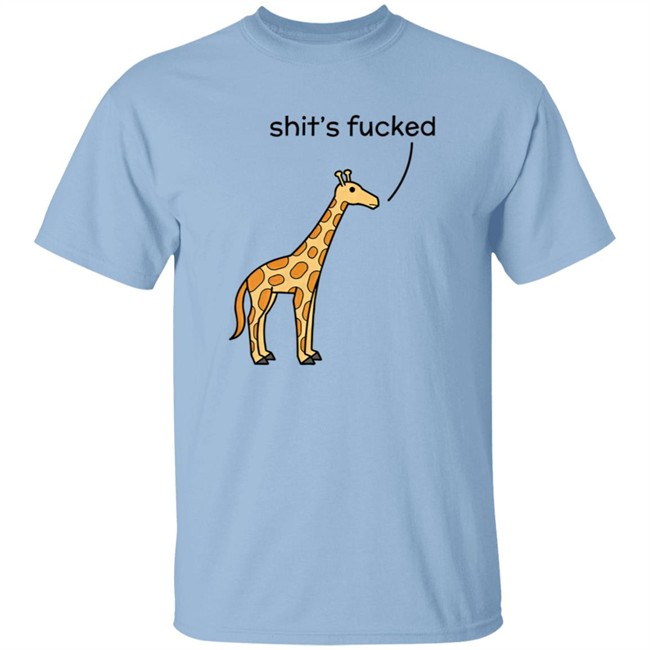 Shopdinosaur Shit’S Fucked Giraffe Hoodie Aubriepesky