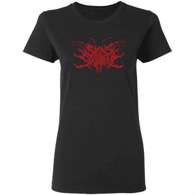 Rising Merch Signs Of The Swarm Logo Grey Shirt Rising Merch Signs Of The Swarm Logo Grey Shirt