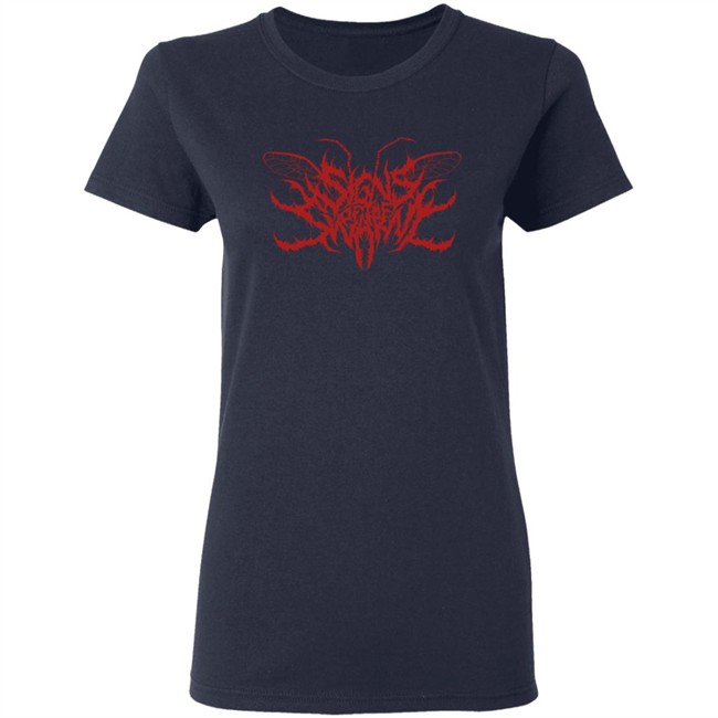 Rising Merch Signs Of The Swarm Logo Grey Shirt Rising Merch Signs Of The Swarm Logo Grey Shirt