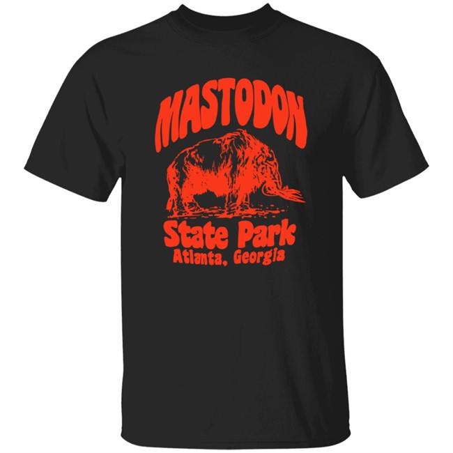 Mastodon Merch Store Mastodon State Park Ladies Tshirt