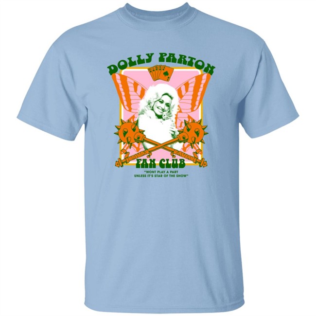 Yowcho Merch Dolly Parton Fan Club Tee Shirt Jimmy Knives