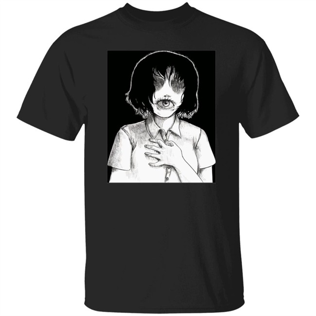 Fyyaa Horror Manga Eye Tee Shirt