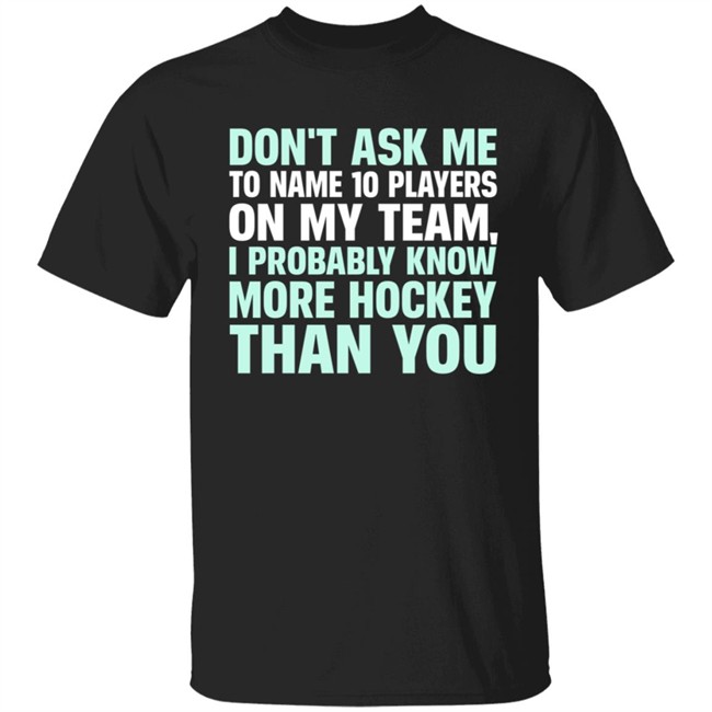 Everything Hockey Know More Hockey Than You Hoodie