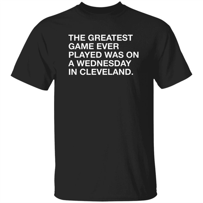 Obvious Shirts The Greatest Game Ever Played T Shirt Obvious Shirts The Greatest Game Ever Played T Shirt