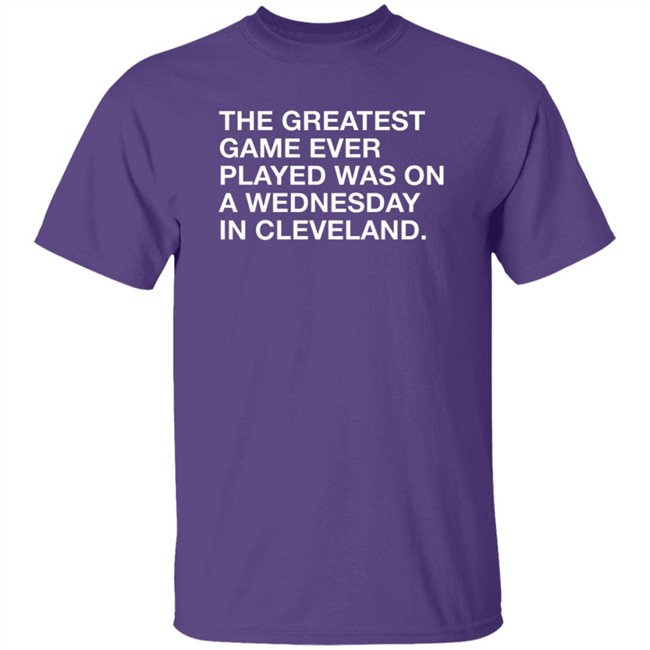 Obvious Shirts The Greatest Game Ever Played T Shirt Obvious Shirts The Greatest Game Ever Played T Shirt