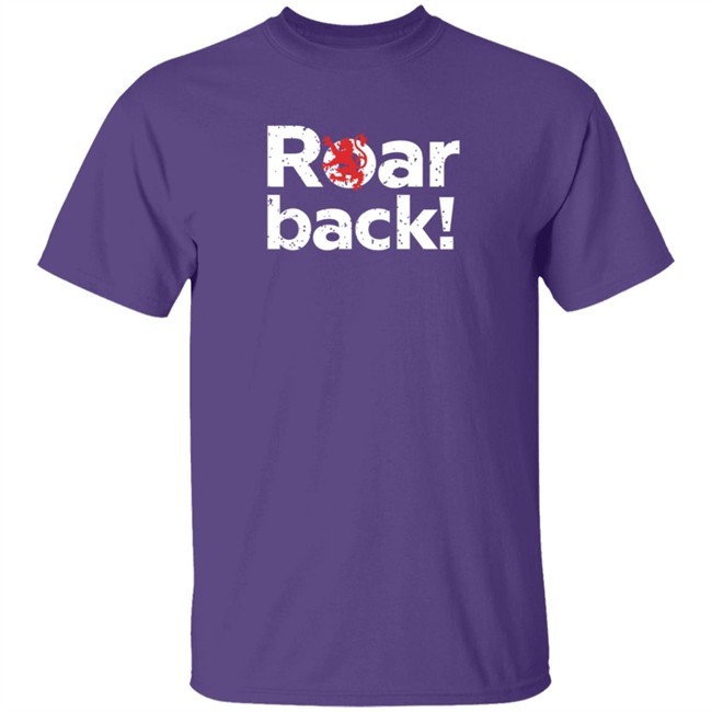 New Scotland Clothing Roar Back! T Shirt New Scotland Clothing Roar Back! T Shirt
