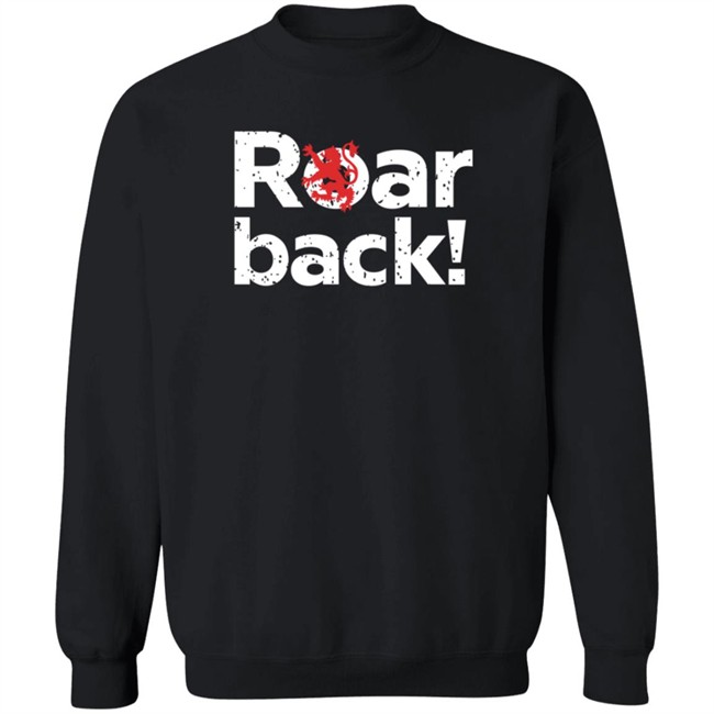 New Scotland Clothing Roar Back! T Shirt New Scotland Clothing Roar Back! T Shirt