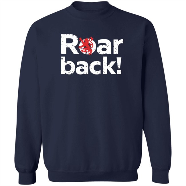 New Scotland Clothing Roar Back! T Shirt New Scotland Clothing Roar Back! T Shirt