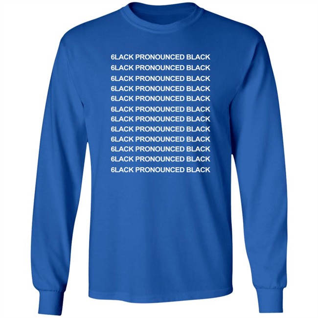 6Lack Pronounced Black T Shirt 6Lack Pronounced Black T Shirt