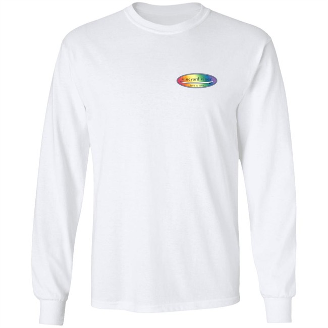 Vineyard Vines Love is Love Surf Logo Long Sleeve T Shirt