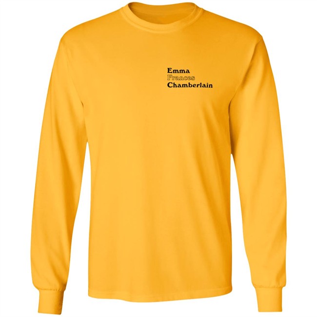 Emma Chamberlain Shop Frances T Shirt Emma Chamberlain Shop Frances T Shirt