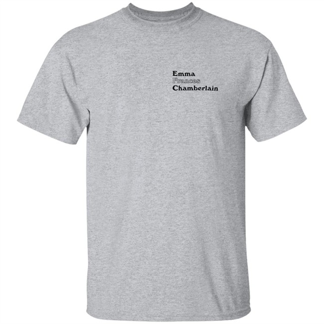Emma Chamberlain Shop Frances T Shirt Emma Chamberlain Shop Frances T Shirt