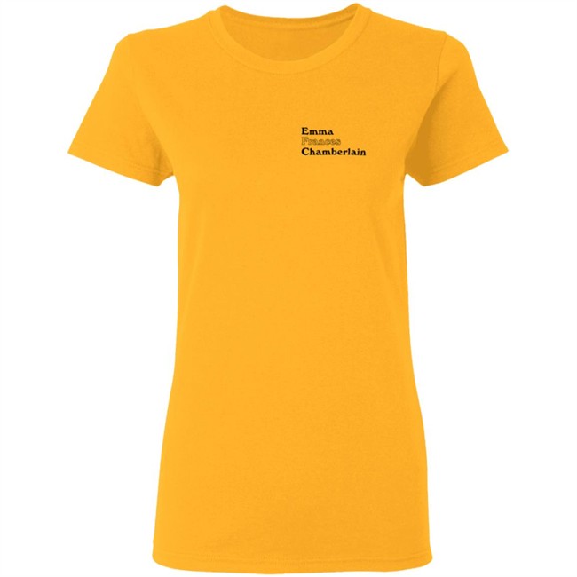 Emma Chamberlain Shop Frances T Shirt Emma Chamberlain Shop Frances T Shirt