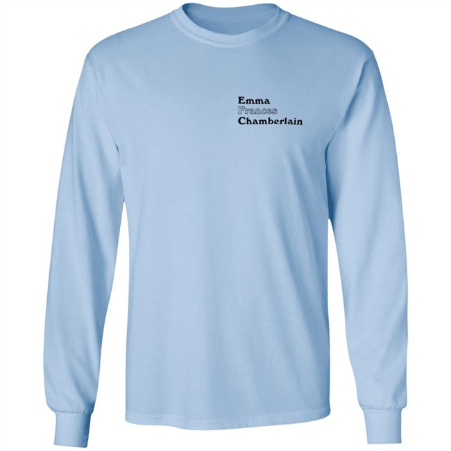 Emma Chamberlain Shop Frances T Shirt Emma Chamberlain Shop Frances T Shirt