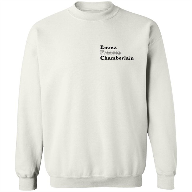 Emma Chamberlain Shop Frances T Shirt Emma Chamberlain Shop Frances T Shirt