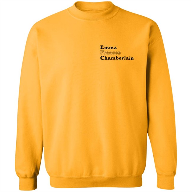 Emma Chamberlain Shop Frances T Shirt Emma Chamberlain Shop Frances T Shirt