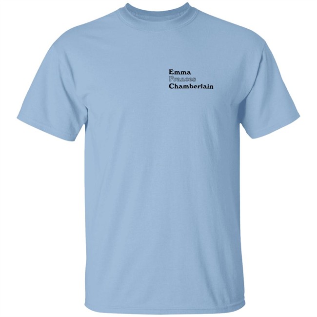 Emma Chamberlain Shop Frances T Shirt Emma Chamberlain Shop Frances T Shirt