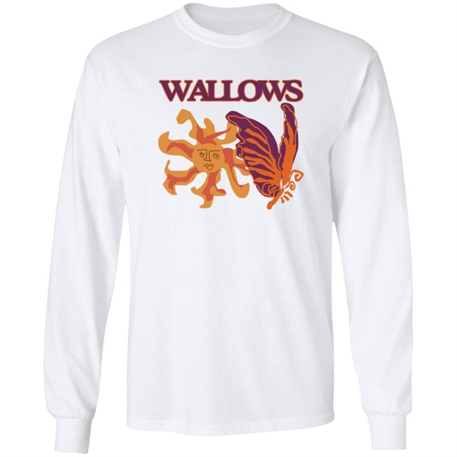 Wallows Store Wavy Sun T Shirt