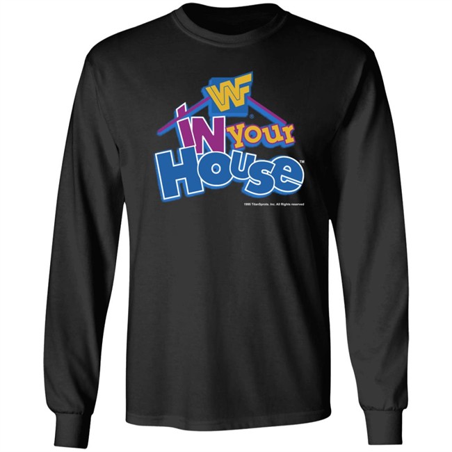 1995 WWF In Your House Pay Per View T Shirt