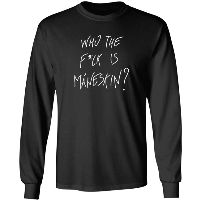 Maneskin Official Who The Fuck Is Maneskin T Shirt