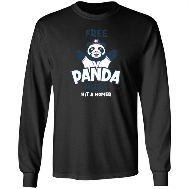 Rotowear Free Panda Hugs Hit A Homer T Shirt