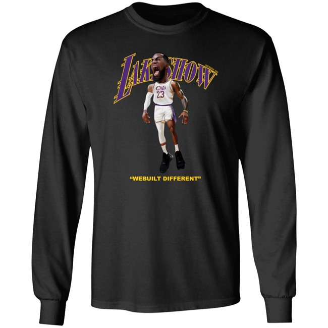 Laker Show We Built Different T Shirt