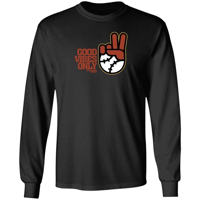 Rake Baseball Company Good Vibes Only San Francisco T Shirt