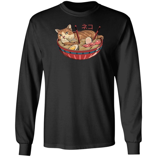 Andrew Hilary Neko Ramen V2 T Shirt