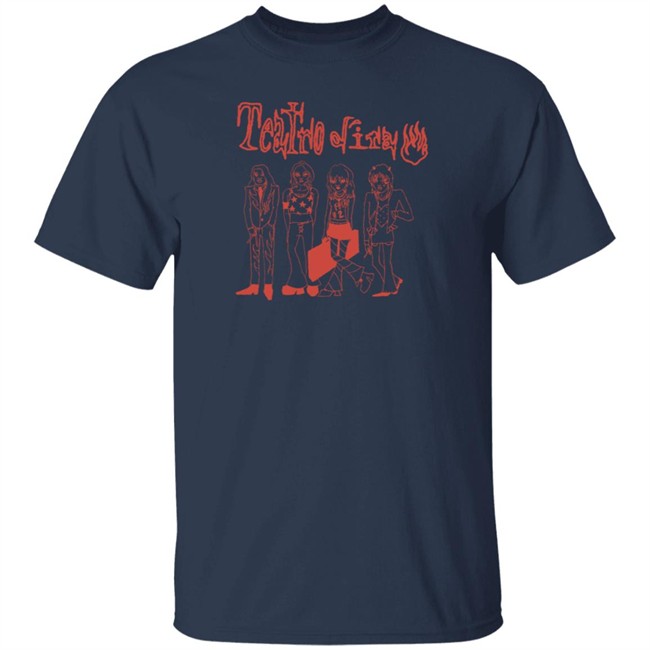 Maneskin Merch Teatro D’Ira Doodles T Shirt
