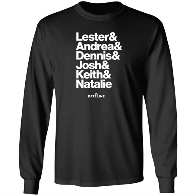 Nbc Store Dateline Ampersand Shirt