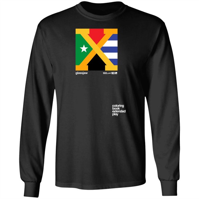 Glassjaw Merch Coloring Book Extended Play T Shirt
