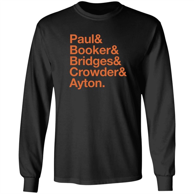 Phoenix Suns Paul And Booker T Shirt
