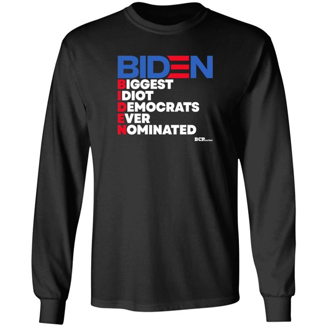the black conservative preacher biden biggest idiot democrats ever nominated t shirt