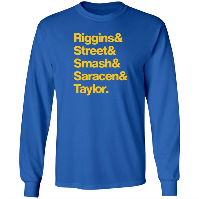 riggins street smash saracen taylor t shirt riggins street smash saracen taylor t shirt