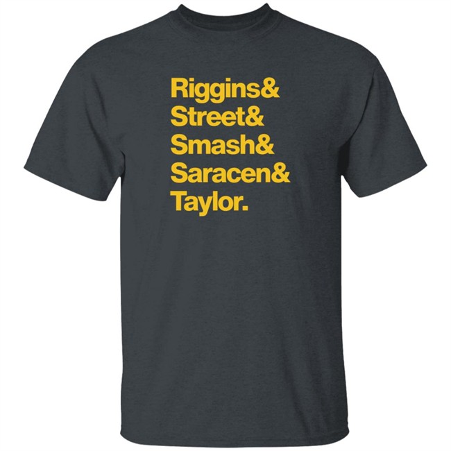 riggins street smash saracen taylor t shirt riggins street smash saracen taylor t shirt